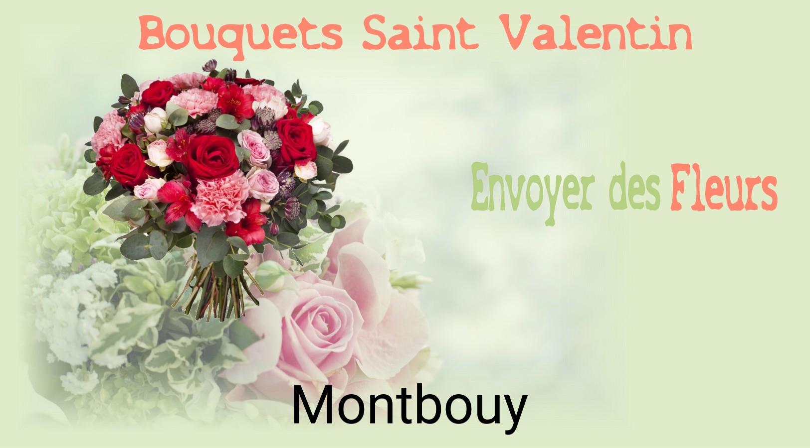 Roses de Saint-Valentin livrées à Montbouy